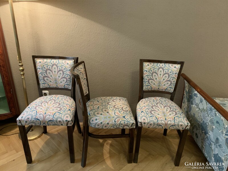 Refurbished art deco chairs