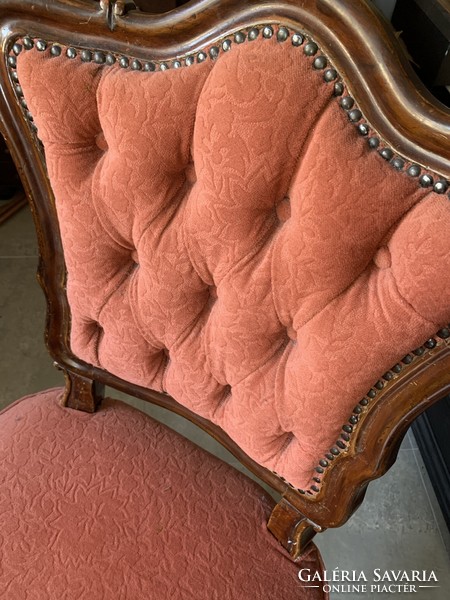 Chair neo baroque - upholstered - no armrests