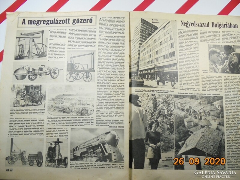 Régi retro újság - Tükör 1969. szeptember 9. - Születésnapra ajándék
