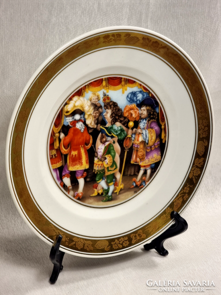 Royal Copenhagen 1975 The Emperor's New Clothes Plate~Hans Christian Anderson~Fairytale Plate