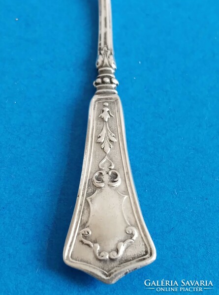 Silver decorative spoon mocha spoon