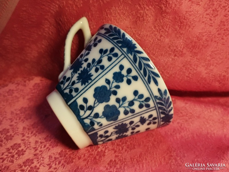 Japán porcelán kávés csésze aljjal, 2 pár