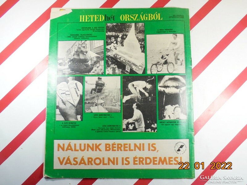 Régi retro újság - Nők lapja - 1987. december 12. - Születésnapra ajándék
