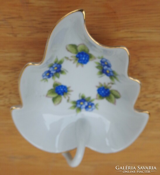 Ravenclaw leaf-shaped porcelain bowl
