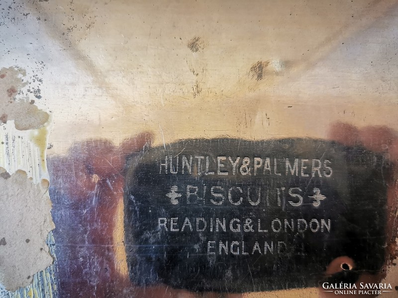 Huntley&Palmers angol kekszes doboz