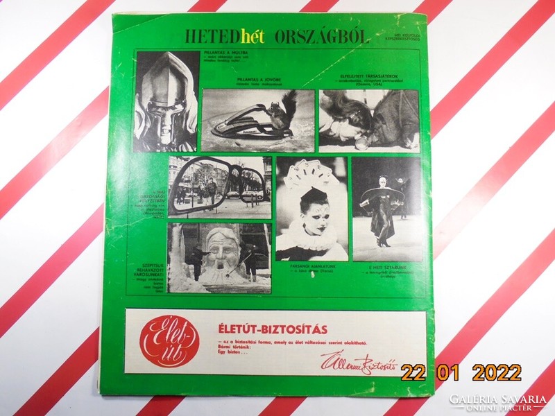 Régi retro újság - Nők lapja - 1988. január 30. - Születésnapra ajándék