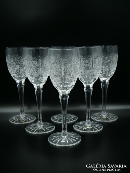 New Valaska bela set of 6 stemmed wine glasses