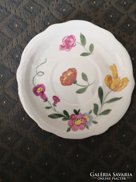 Ritka Zsolnay porcelán tálka, csésze alj: 1925-1950.