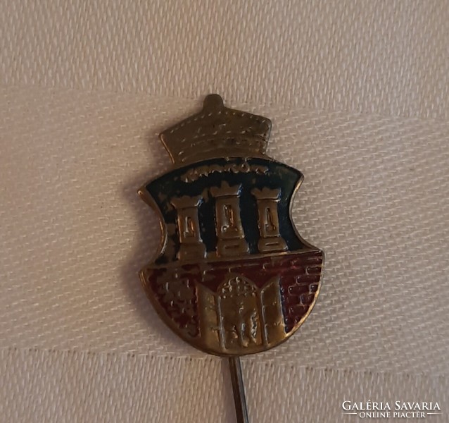 Retro Krakow city coat of arms badge