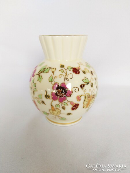 Butterfly globe vase by Zsolnay. Flawless! (No. 23/117.)
