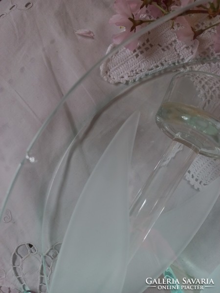 Beautiful glass candle holder