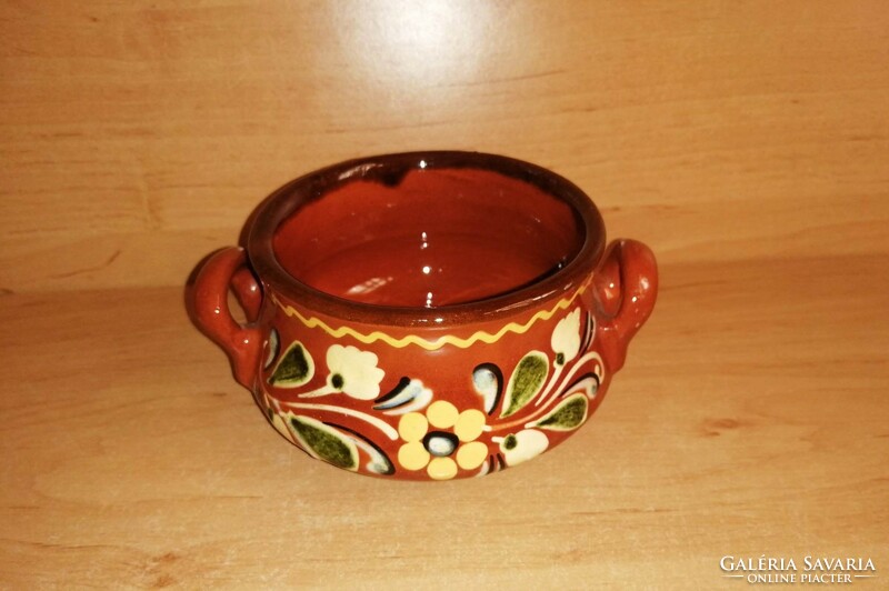 Hmv ceramic bowl with handle (5/d)