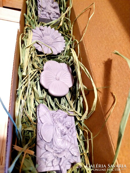 Lavender soap box in Tihany style