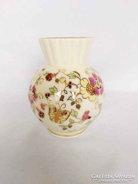 Butterfly globe vase by Zsolnay. Flawless! (No. 23/117.)