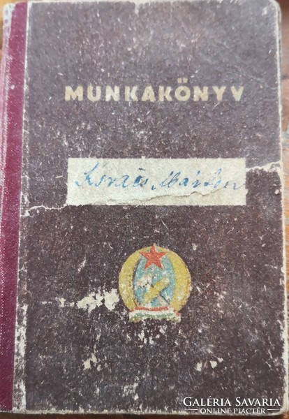 1893-as születésű Kovács Márton emlékérmei, munkakönyvei, szakszervezeti tagsági könyve