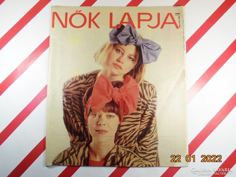 Régi retro újság - Nők lapja - 1986. február 1. - Születésnapra ajándék