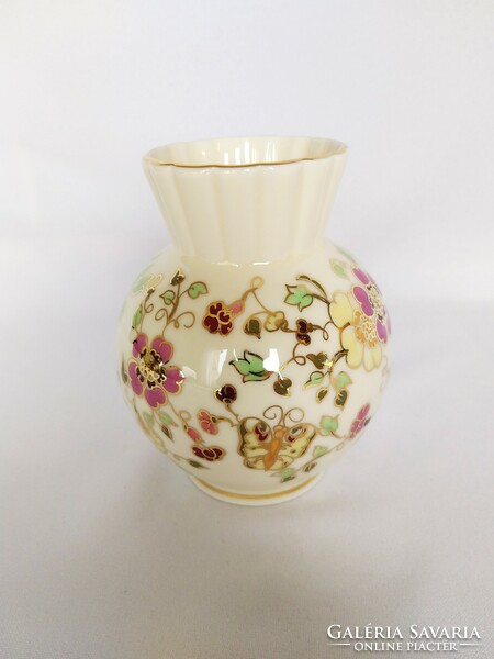 Butterfly globe vase by Zsolnay. Flawless! (No. 23/117.)