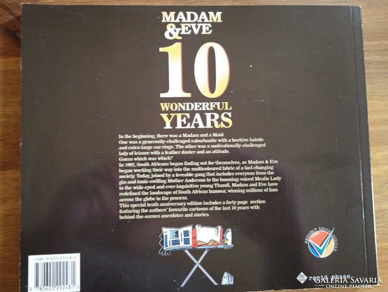 Madam and eve 10 wonderful years paperback signed by the writers