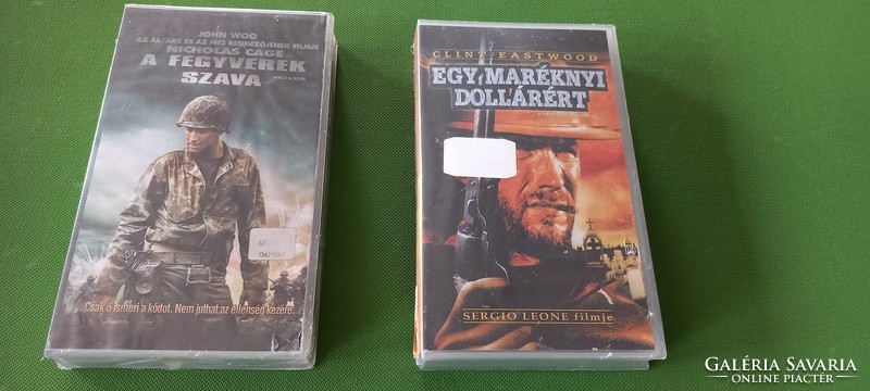 RITKASÁG  BONTATLAN VHS KAZETTÁK  2500/DB