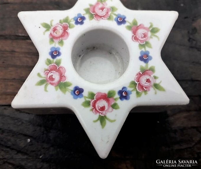 Judaica / Star of David. Box, menorah, candle holder)