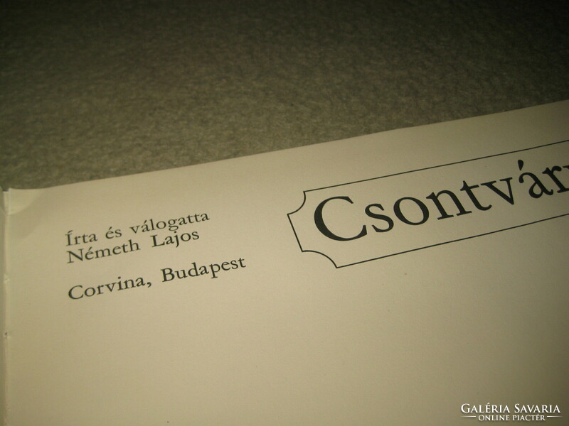 Csontváry was written by lajos németh 1974, Corvina