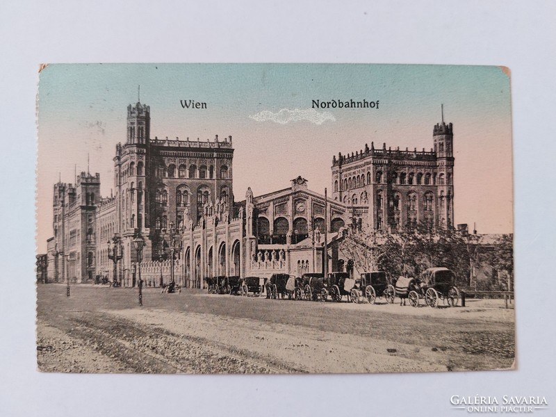 Old postcard 1914 Vienna photo postcard