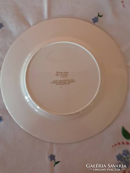 Royal Chelsea Wedgwood angol csontporcelán dísztál II.János Pál pápa portréjával