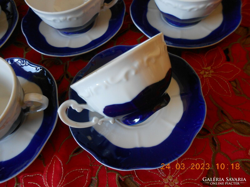 Zsolnay Pompadour alapmázas teás csésze