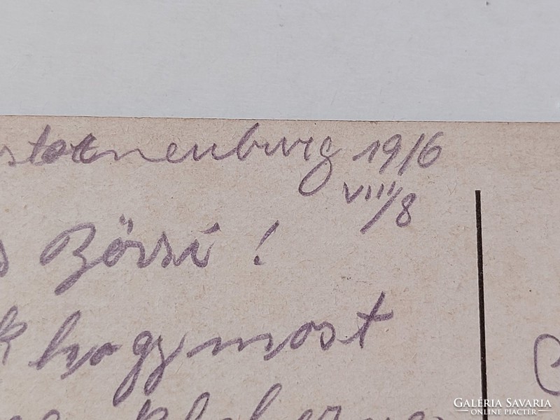 Régi képeslap 1916 Klosterneuburg fotó levelezőlap