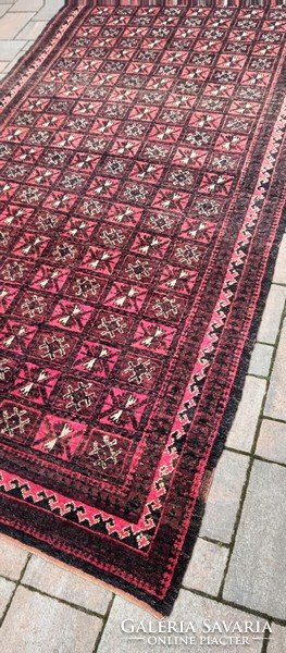 Antique Afghan Baluch Nomadic Nomadic Hand Knotted Rug. Negotiable.