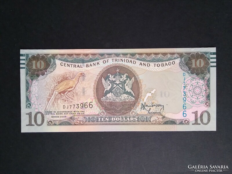 Trinidad és Tobago 10 Dollar 2006 Unc