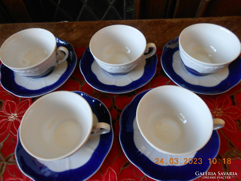 Zsolnay Pompadour alapmázas teás csésze