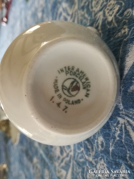 Vintage inter american porcelain milk jug - 60s - art&decoration