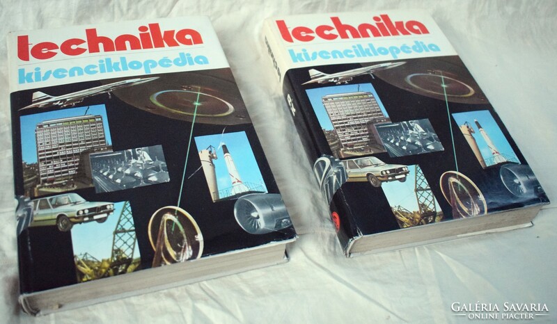 Technika kisenciklopédia A - Zs két kötet Dr. Polonszky Károly 1975 műszaki könyv