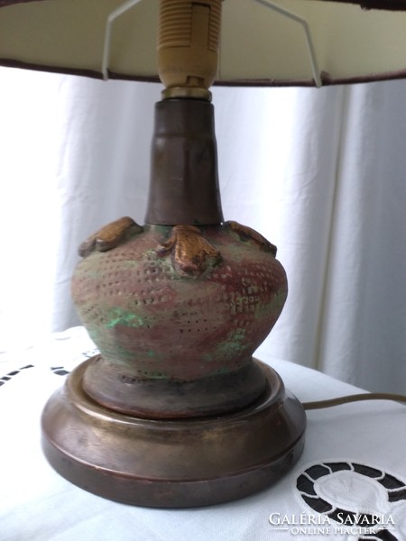 Dr.Rank Dezső keramikusművész asztali lámpa