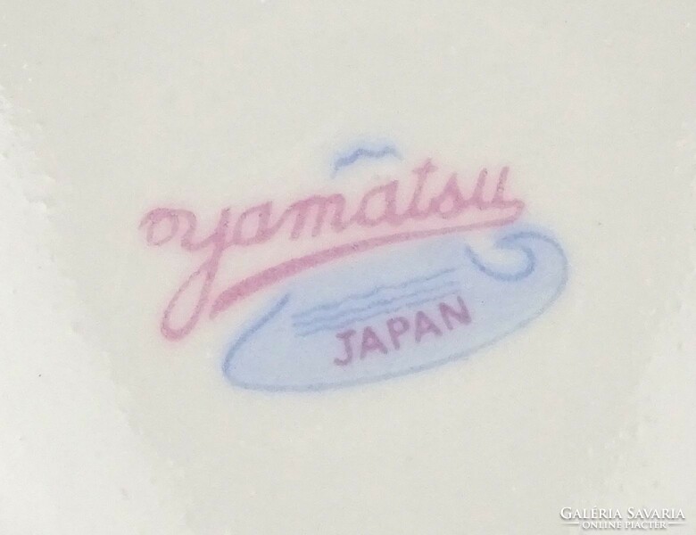 1M504 Jelzett Oyamatsu japán porcelán teáskancsó