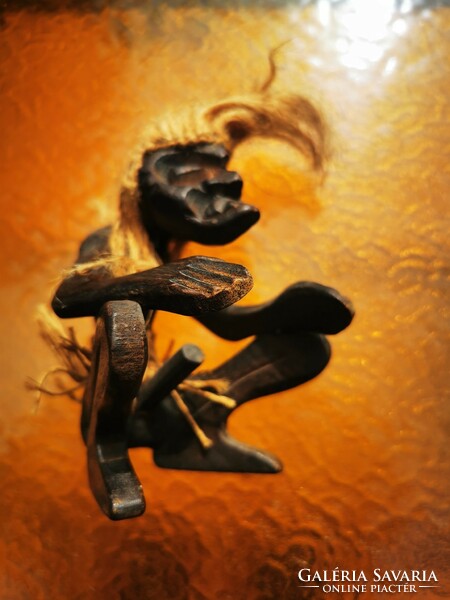 Indonesian carved erotic figure