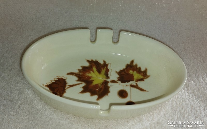 Old, Zsolnay ashtray - with a rare pattern