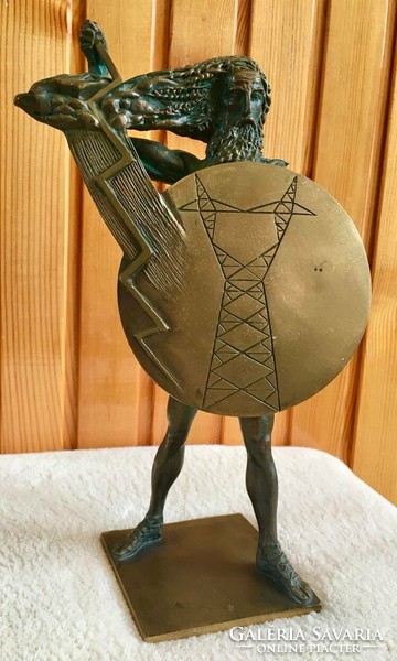 Benő Gábor Pogány (1962- ) - bronze Zeus - award