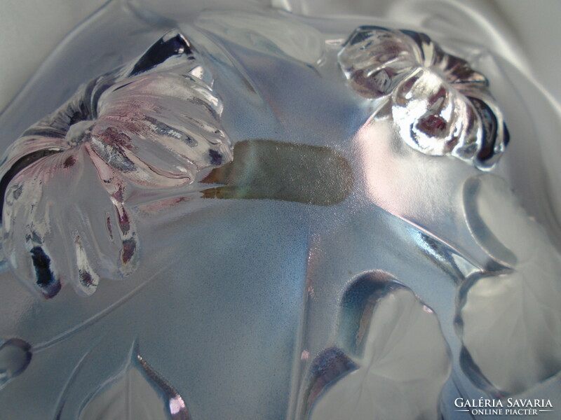 Huge new walther glas glass bowl, center of the table.