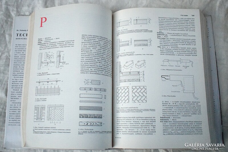 Small encyclopedia of technology a - zs two volumes dr. Károly Polonszky 1975 technical book