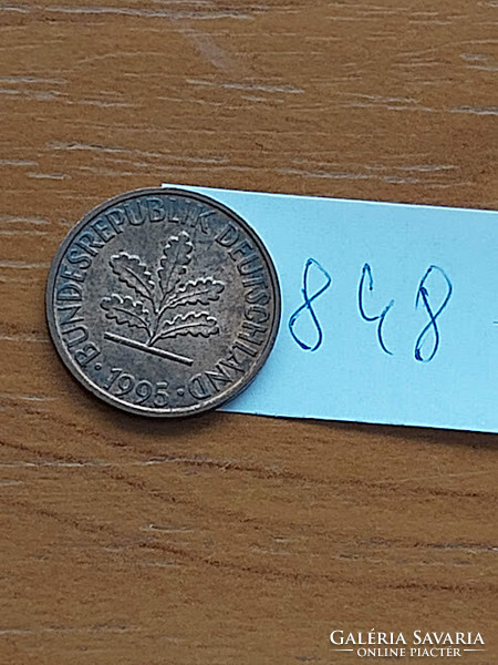 30 FT / DB NÉMETORSZÁG NSZK 1 PFENNIG 1995  A,  848