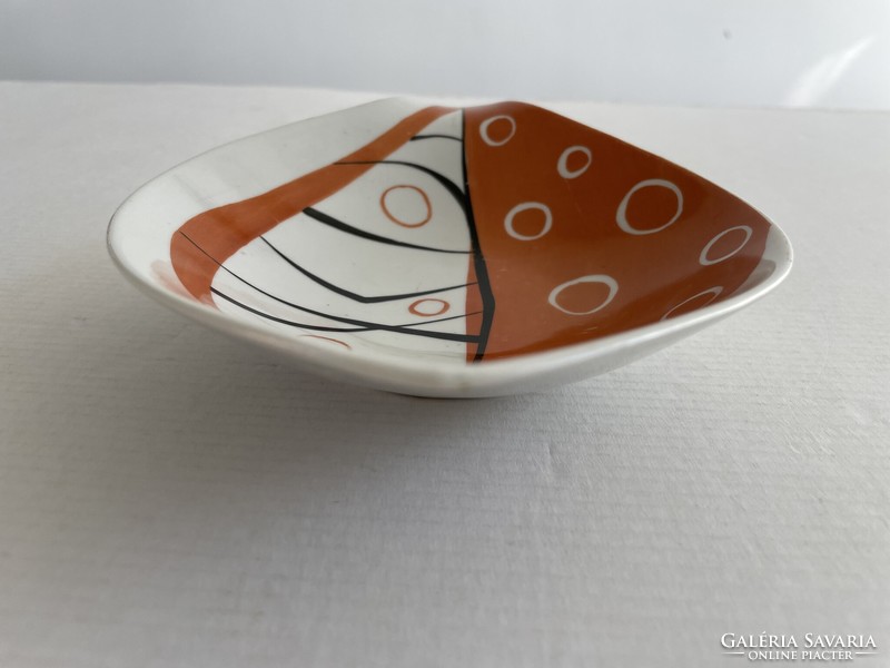 Retro, vintage quarry porcelain (stone cartilage) bowl, bowl