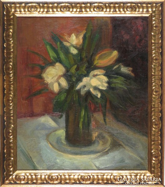 Vass Vera : Virágok a vázában