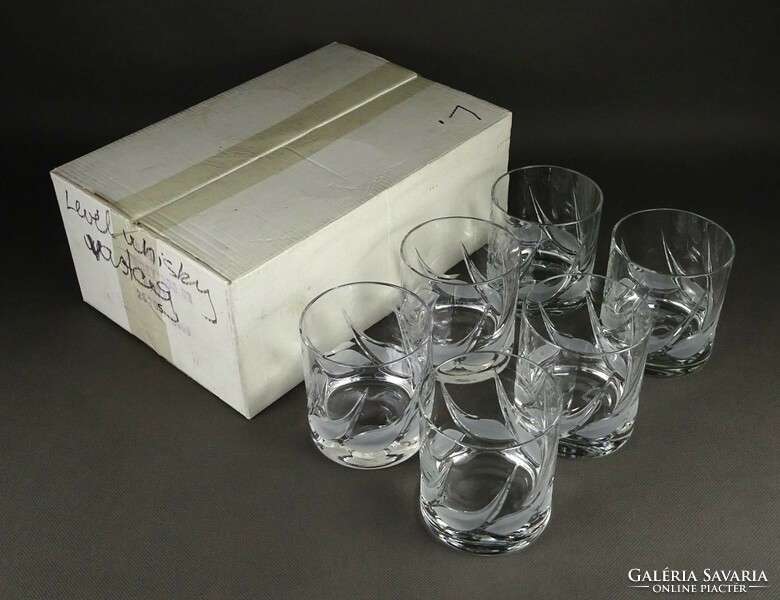 1M510 Gyönyörű Whisky pohár készlet 6 darab