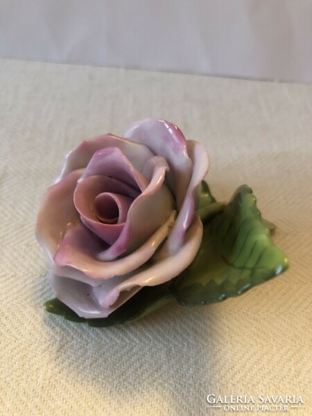 Herend porcelain rose