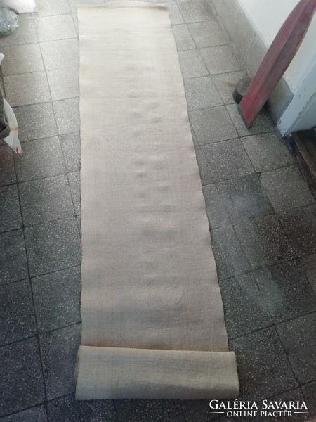 Old linen in a roll, 6.3m