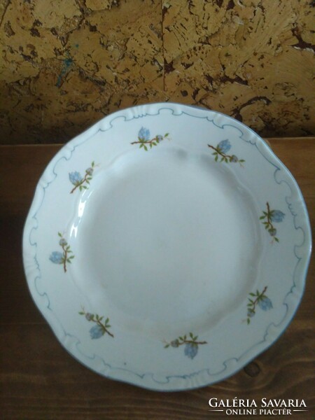 Zsolnay peach blossom cake plate