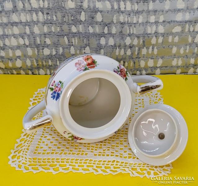 Japán porcelán cukortartó