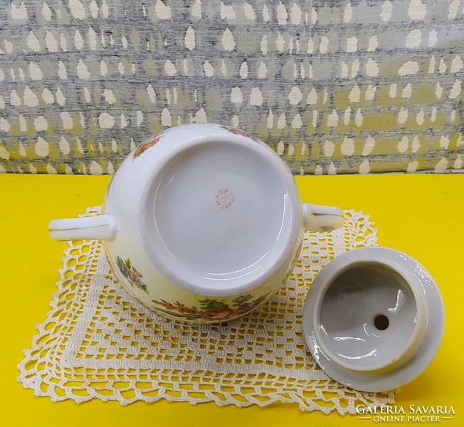 Japanese porcelain sugar bowl